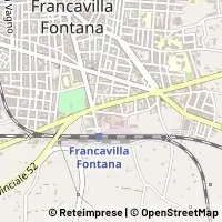 Map Francavilla Fontana