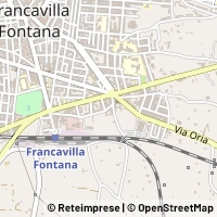 Map Francavilla Fontana