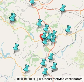 Mappa Via Cavalier Manca, 07047 Thiesi SS, Italia (9.4365)