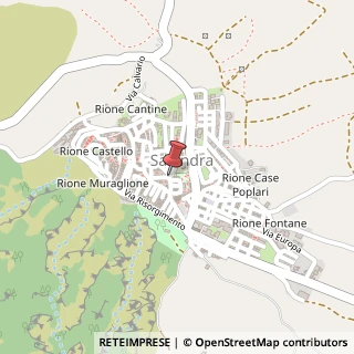 Mappa Via Castelfidardo, 2, 75017 Salandra, Matera (Basilicata)