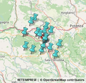 Mappa E45, 84035 Polla SA, Italia (9.594)