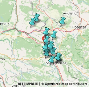 Mappa E45, 84035 Polla SA, Italia (11.5765)