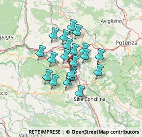 Mappa E45, 84035 Polla SA, Italia (10.3785)