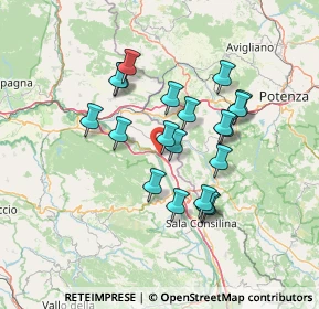 Mappa E45, 84035 Polla SA, Italia (12.7755)