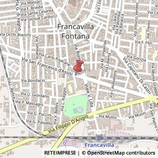 Mappa Via S. Francesco, 195, 72021 Francavilla Fontana, Brindisi (Puglia)