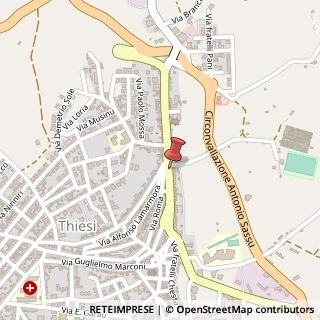 Mappa Via Umberto, 1, 07047 Thiesi, Sassari (Sardegna)