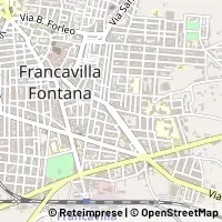 Hartă Francavilla Fontana