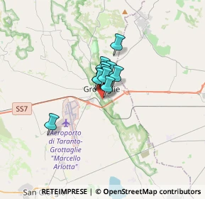 Mappa Via Benedetto XV, 74023 Grottaglie TA, Italia (1.68091)
