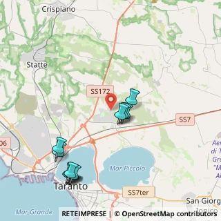 Mappa Via Amendola, 74123 Paolo VI TA, Italia (5.13333)