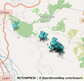 Mappa Via Oreste Leonardi, 75016 Pomarico MT, Italia (1.5325)
