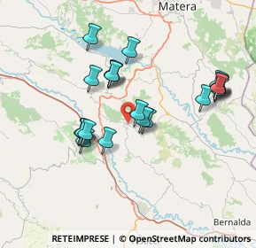 Mappa Via Oreste Leonardi, 75016 Pomarico MT, Italia (7.4185)