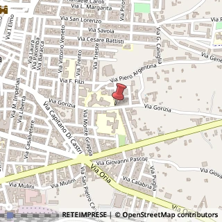 Mappa Via Gorizia, 75, 72021 Francavilla Fontana, Brindisi (Puglia)