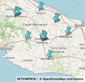 Mappa Via Monte Grappa, 72021 Francavilla Fontana BR, Italia (16.23)