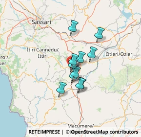 Mappa Circonvallazione Antonio Sassu, 07047 Thiesi SS, Italia (9.20455)