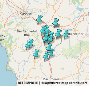 Mappa Circonvallazione Antonio Sassu, 07047 Thiesi SS, Italia (9.0155)