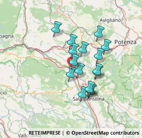 Mappa Via S. Giacomo Polla, 84035 Polla SA, Italia (11.56375)