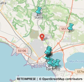 Mappa SP 48, 74123 Taranto TA, Italia (4.44182)