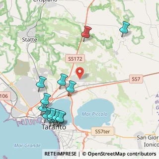 Mappa Viale dell'Industria, 74123 Paolo VI TA, Italia (5.49643)