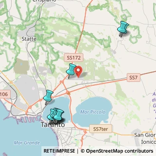 Mappa Viale dell'Industria, 74123 Paolo VI TA, Italia (5.91385)