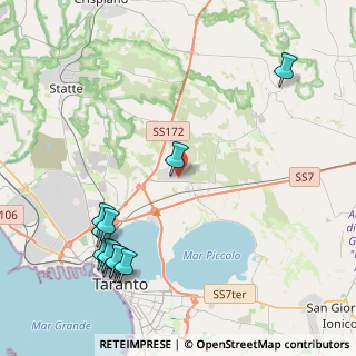 Mappa Viale dell'Industria, 74123 Paolo VI TA, Italia (5.69917)
