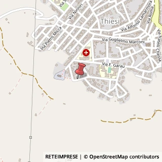 Mappa Via Padre Ruda, 10, 07047 Thiesi, Sassari (Sardegna)