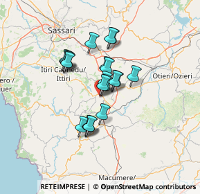 Mappa Via Ruda, 07047 Thiesi SS, Italia (10.3795)