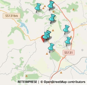 Mappa Via Ruda, 07047 Thiesi SS, Italia (3.49818)