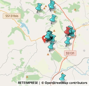 Mappa Via Ruda, 07047 Thiesi SS, Italia (3.033)