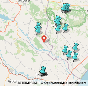 Mappa SP Montascaglioso - Metaponto, 75024 Montescaglioso MT, Italia (10.4895)