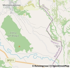 Mappa Strada Provinciale Montascaglioso - Metaponto, 75024 Montescaglioso MT, Italia (3.54783)
