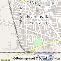 Térkép Francavilla Fontana