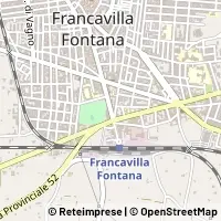 Map Francavilla Fontana