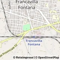 Kaart Francavilla Fontana
