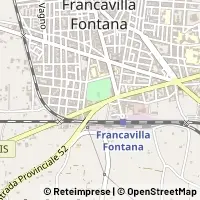 Mapa Francavilla Fontana