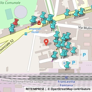 Mappa Piazzale Matteotti, 72021 Francavilla Fontana BR, Italia (0.08333)