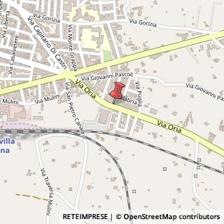 Mappa Via Oria, 63, 72021 Francavilla Fontana, Brindisi (Puglia)
