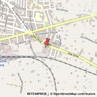 Mappa Via Oria, 21, 72021 Francavilla Fontana, Brindisi (Puglia)