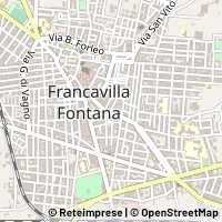 Mapa Francavilla Fontana