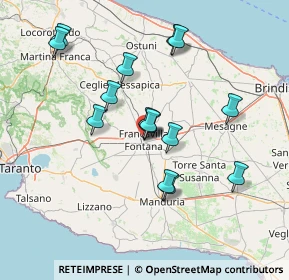 Mappa Contrada Paludi, 72021 Francavilla Fontana BR, Italia (14.34867)