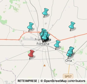 Mappa Contrada Paludi, 72021 Francavilla Fontana BR, Italia (2.1055)