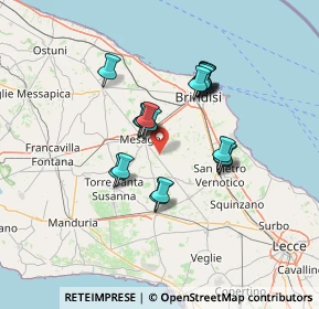 Mappa C.da Ospedale, 72023 Mesagne BR, Italia (11.77222)