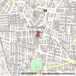 Mappa Via Roma, 64, 72021 Francavilla Fontana, Brindisi (Puglia)