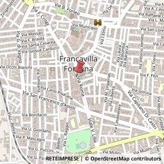 Mappa Via Roma, 40, 72021 Francavilla Fontana, Brindisi (Puglia)