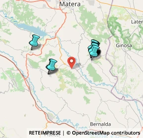 Mappa Zona PIP 3 confini, 75016 Pomarico MT, Italia (5.887)