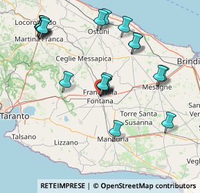 Mappa Via Galasso, 72021 Francavilla Fontana BR, Italia (18.2065)