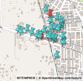 Mappa Via Per le Grottaglie, 72021 Francavilla Fontana BR, Italia (0.20741)