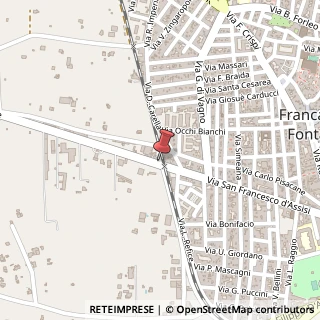 Mappa Via per Grottaglie, Km 1, 72021 Francavilla Fontana, Brindisi (Puglia)
