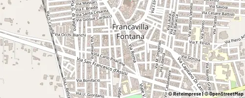 Mappa Francavilla Fontana