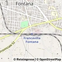 Kaart Francavilla Fontana