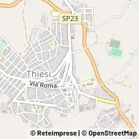 지도 Thiesi